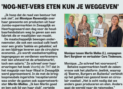 bert en mo in telegraaf