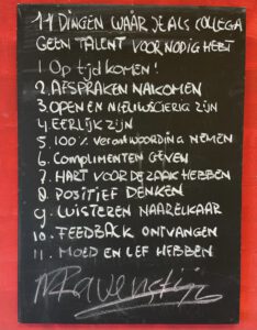 collega regels